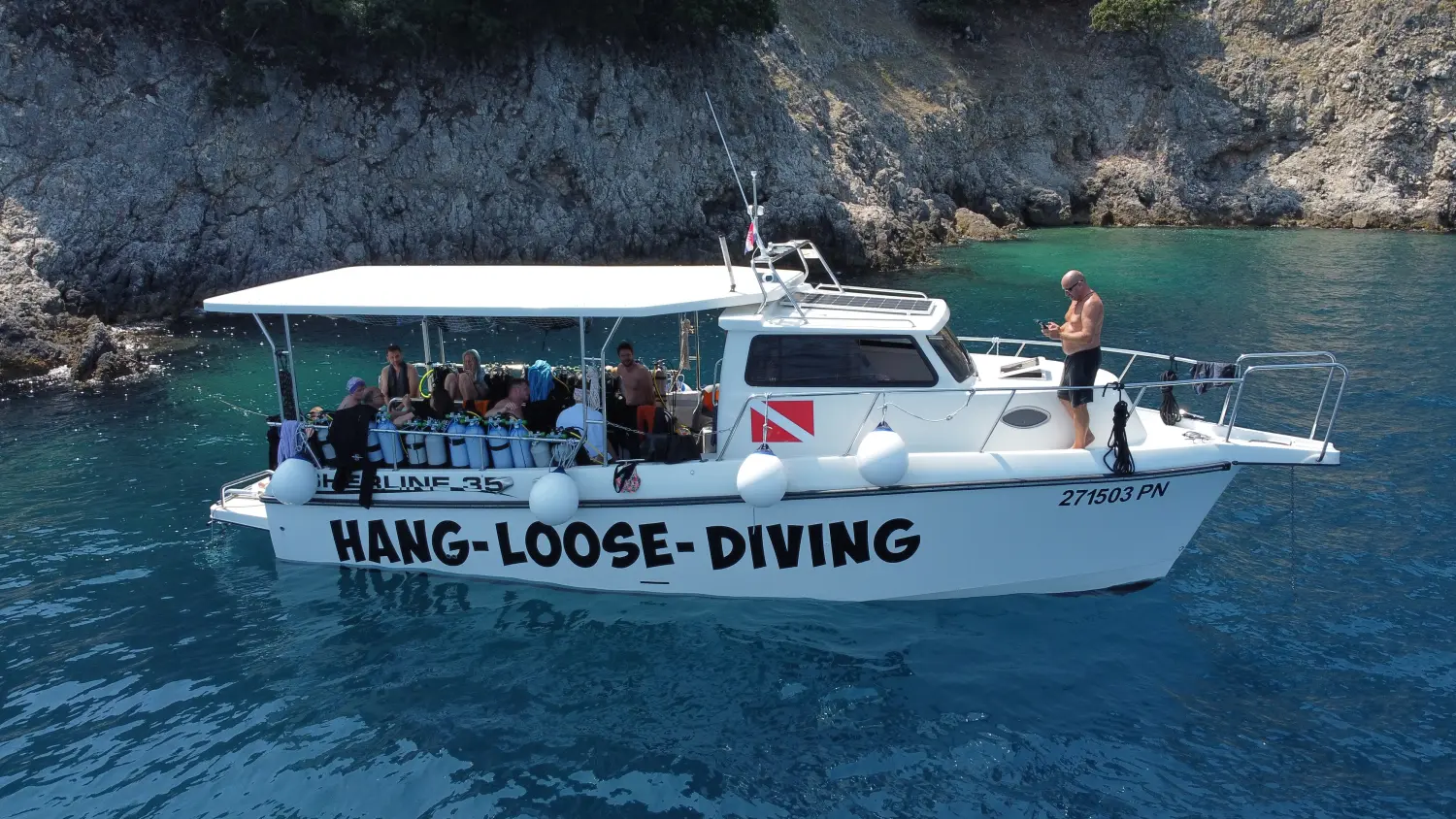 Boot von Hang-Loose-Diving d.o.o.